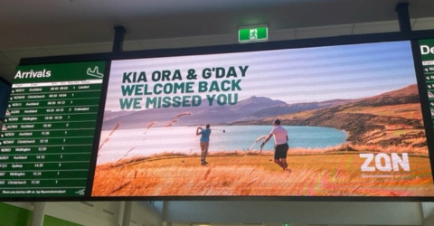 Advertising at Queenstown Airport